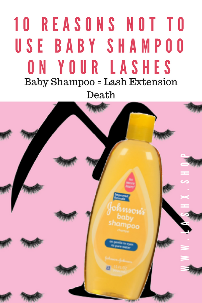 Top 10 Reasons Not To Clean Your Eyelash Extensions With Baby Shampoo
