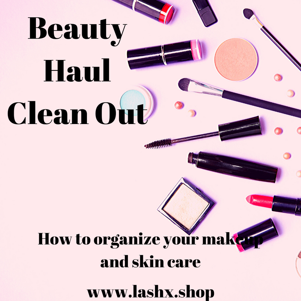 how to clean out your beauty stash 