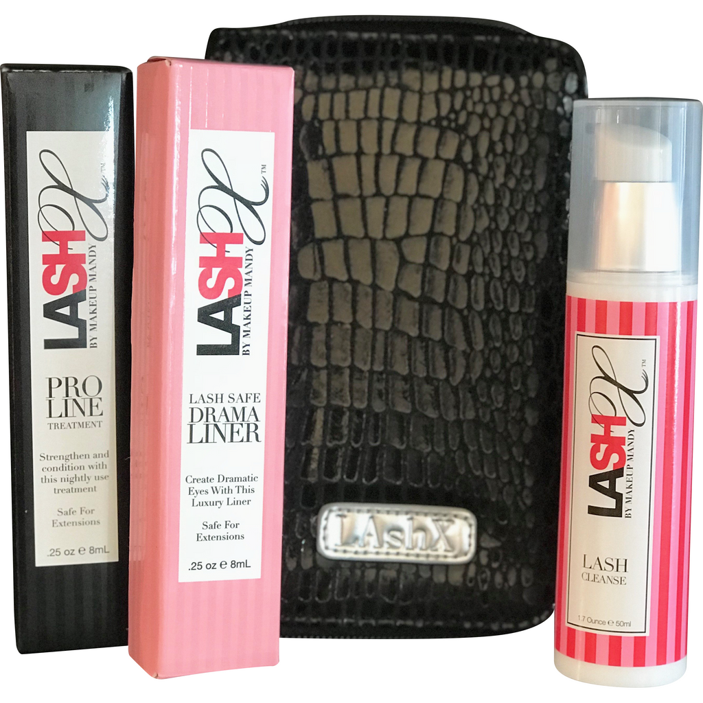 Limited Edition Jet Setter Care Kit - LAshX - Healthier Lash Extensions Better Lash Retention