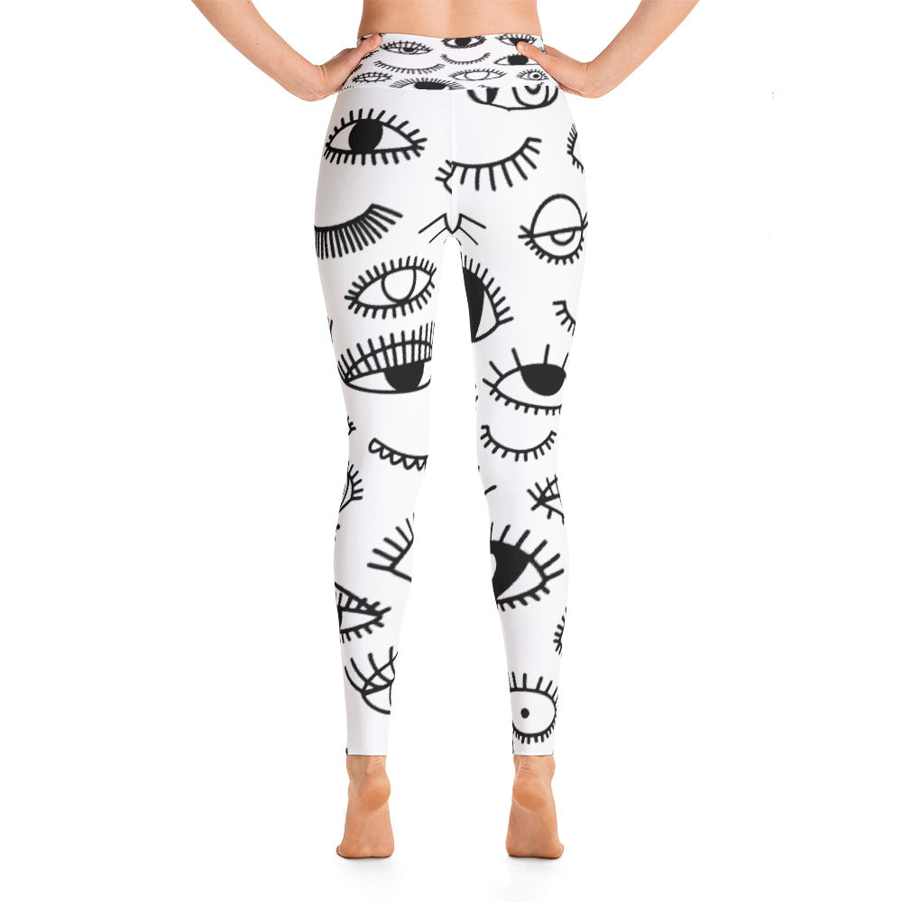 Yoga Leggings for Lash Lovers - Lash Wear - Eyelash Leggings - LAshX - Healthier Lash Extensions Better Lash Retention