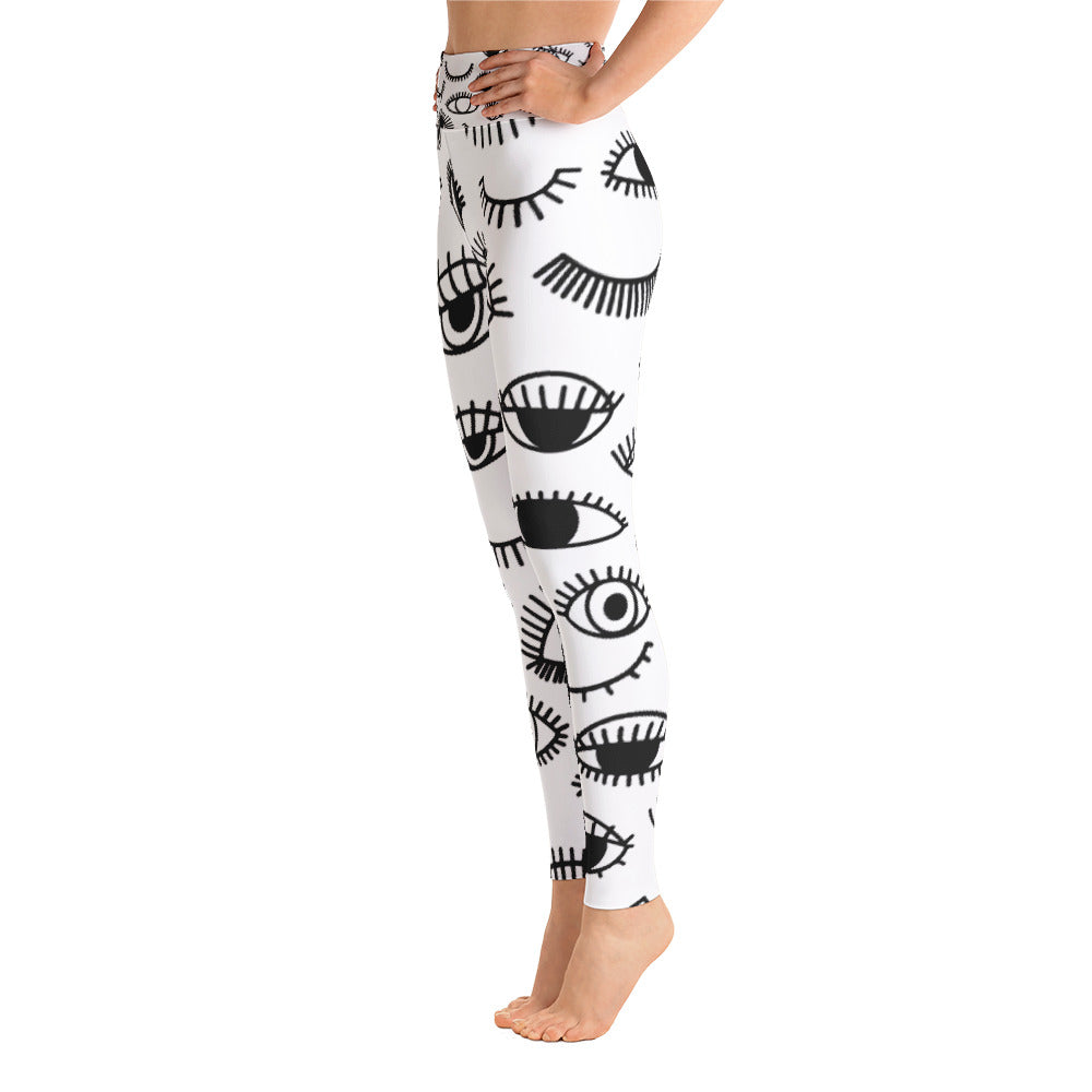 Yoga Leggings for Lash Lovers - Lash Wear - Eyelash Leggings - LAshX - Healthier Lash Extensions Better Lash Retention