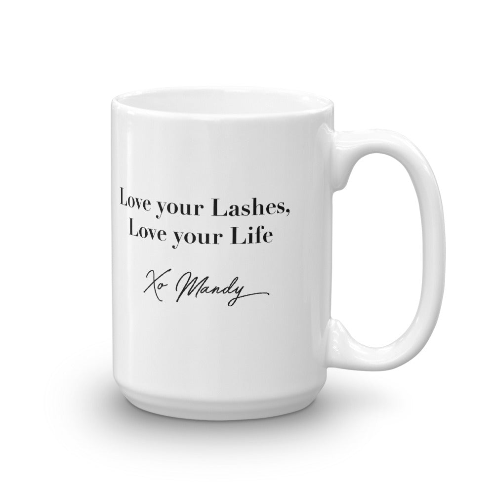 Love your Lashes Mug - LAshX - Healthier Lash Extensions Better Lash Retention